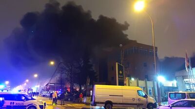 Mobilya ve tekstil fabrikalarında yangın