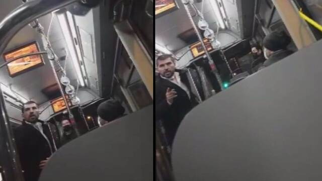 Yolcunun üzerine yürüdü: Ayağını denk al