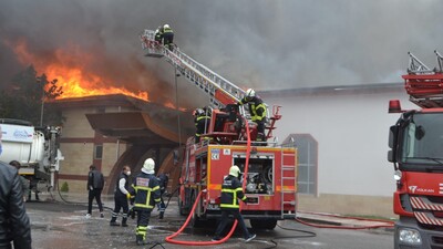 Batman'daki TPAO tesisinde yangın!