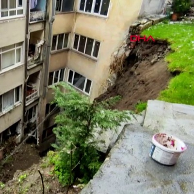 Bursa'da heyelan faciası!