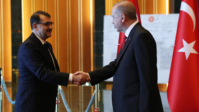 Beştepe'de altın brifingi