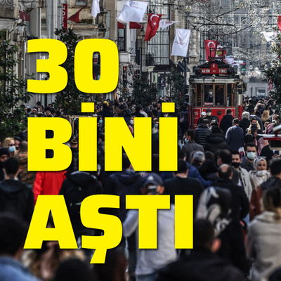 Koronavirüs salgınında yeni vaka sayısı 30 bin 21