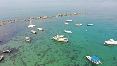 Sular çekilince 2 bin yıllık tarih ortaya çıktı