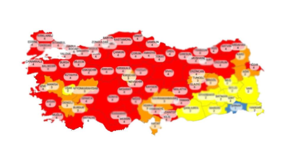 İzmir hangi risk grubunda?