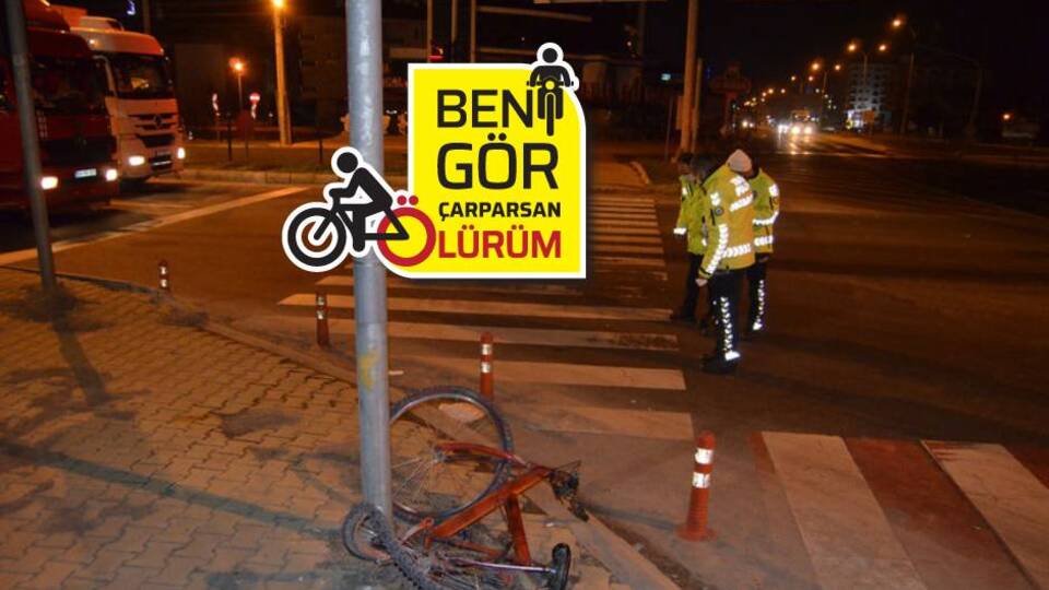 Bisikletli çocuk kamyon kurbanı