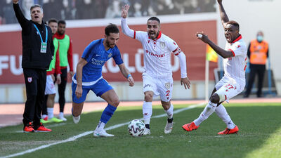 Samsunspor 2 golle kazandı