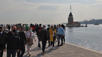 Kısıtlama gününde İstanbul'da dikkat çeken yoğunluk