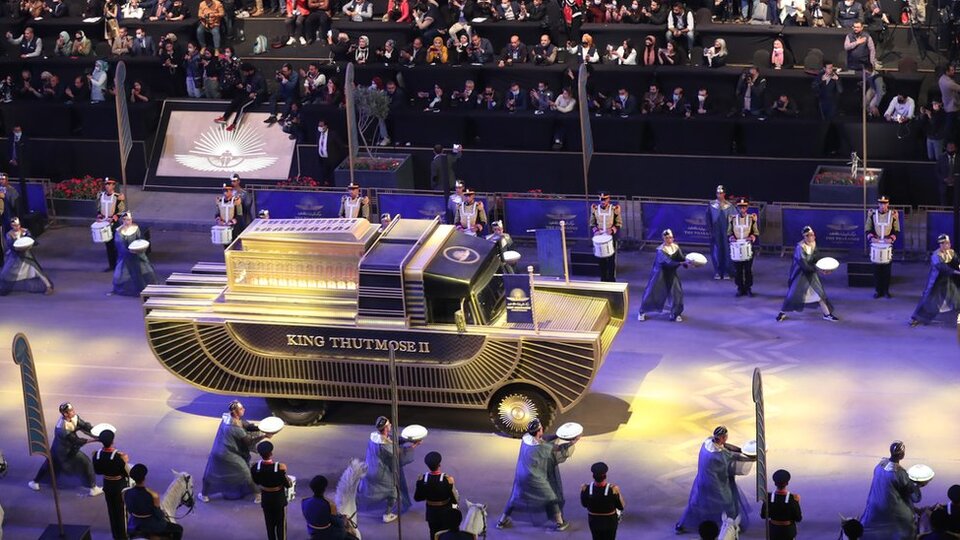 Mısır'da 'Firavunların Altın Geçidi'