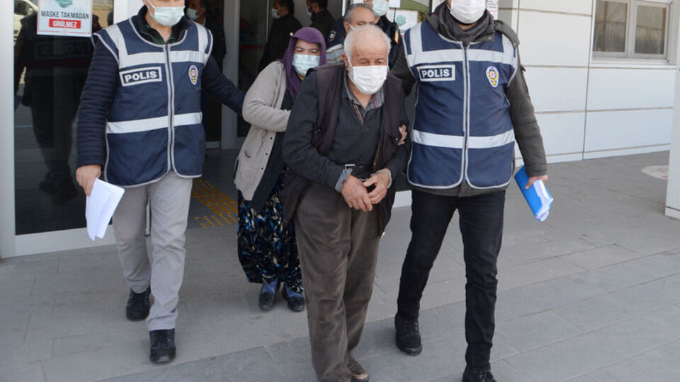 Ev hapsi verilen gelin katili kayınpeder tutuklandı
