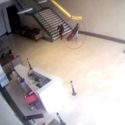 Çelik kasayı bavula koydular! Rezidansta hırsızlık!