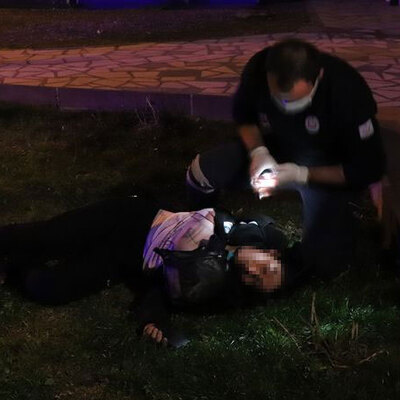 Kumar oynarken basılan kadın 2. kattan atladı!