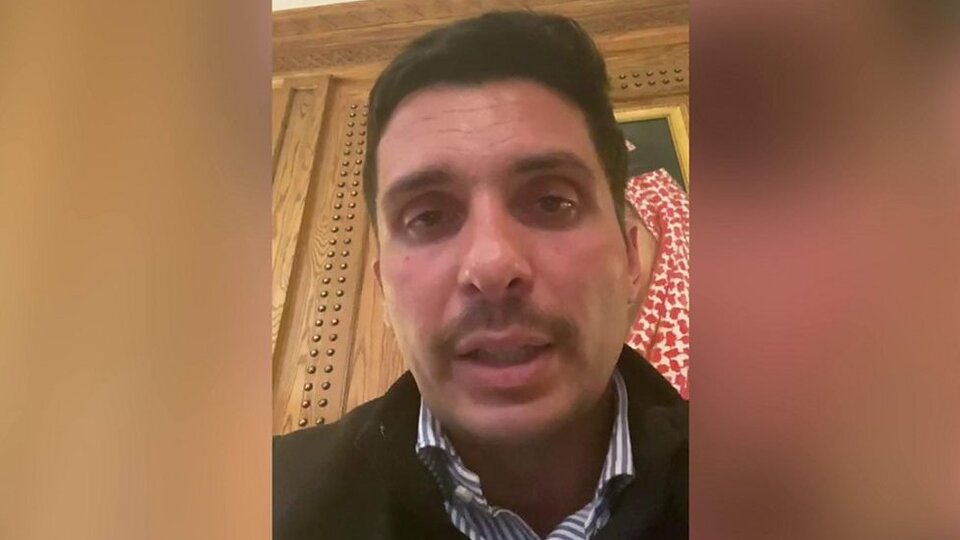 Ürdün'de ev hapsindeki eski Veliaht Prens Hamza bin Hüseyin, Kral II. Abdullah'a sadakat yemini etti