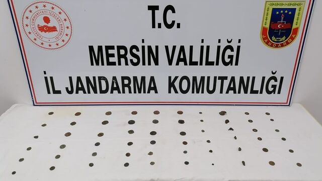 Mersin'de tarihi eser operasyonu