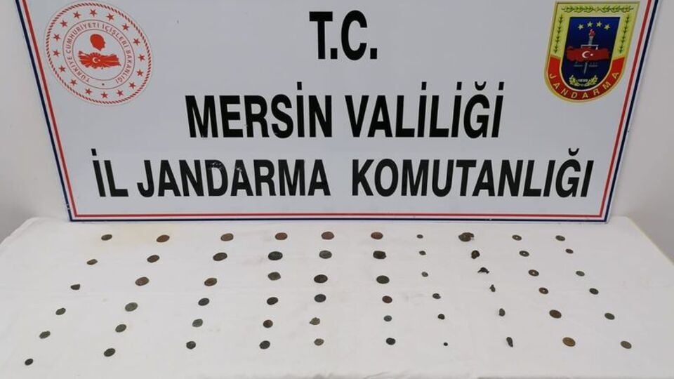 Mersin'de tarihi eser operasyonu