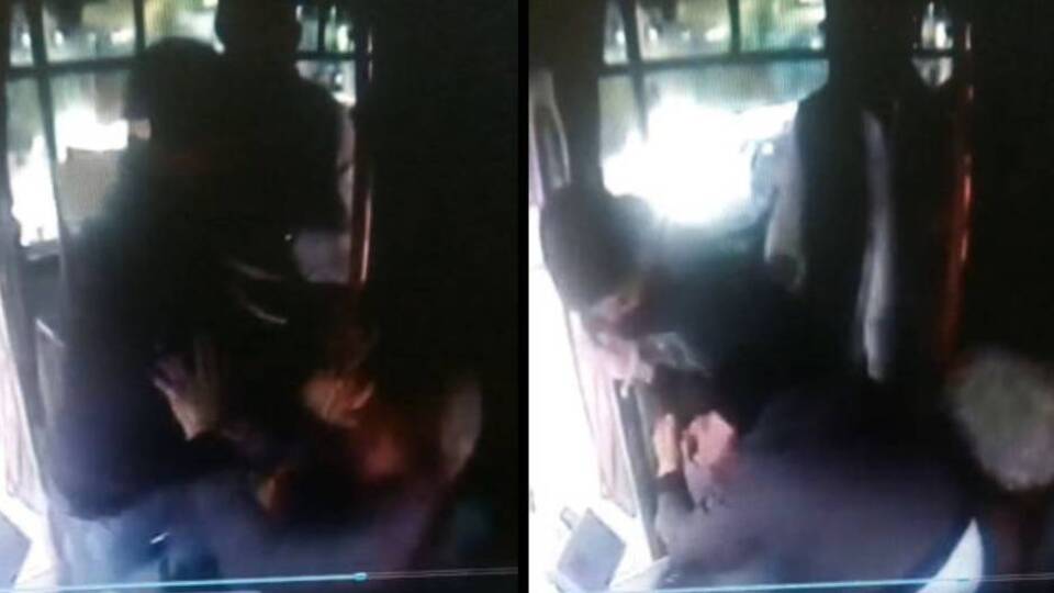 Eşkıyalar! Ücret isteyen şoföre dayak