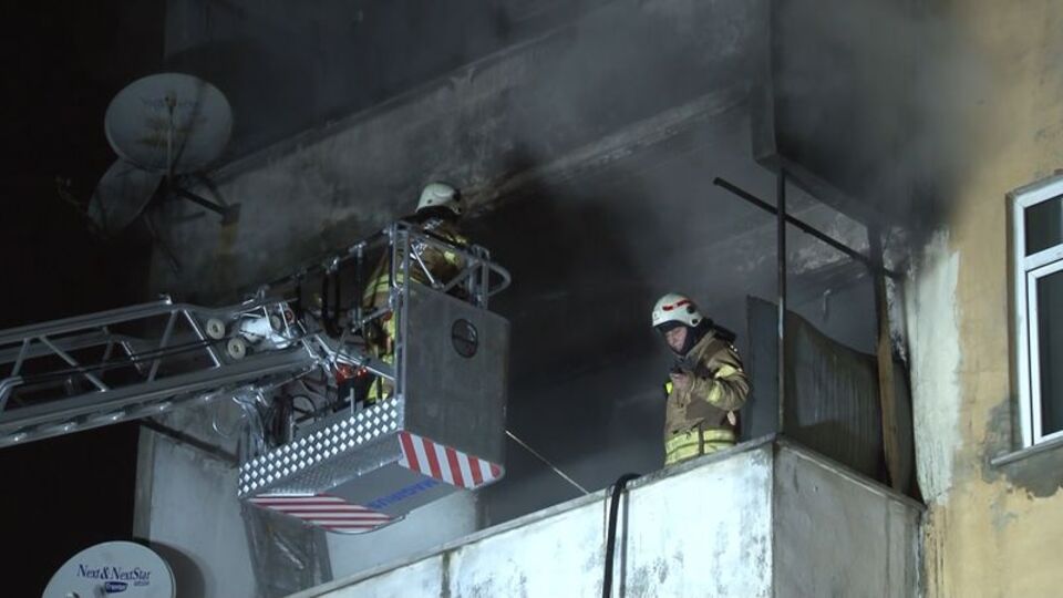 Prizde unuttu, son anda komşuları kurtardı