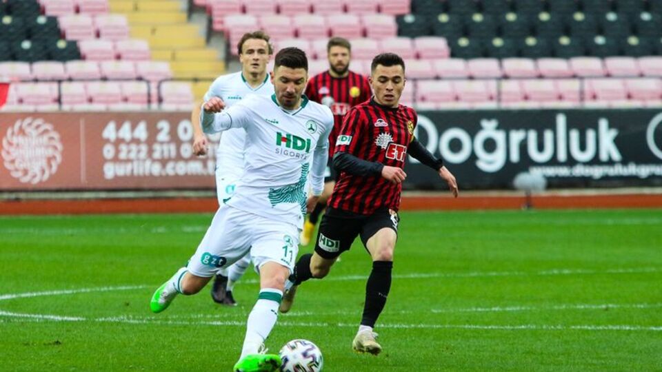 Giresunspor 5 golle kazandı