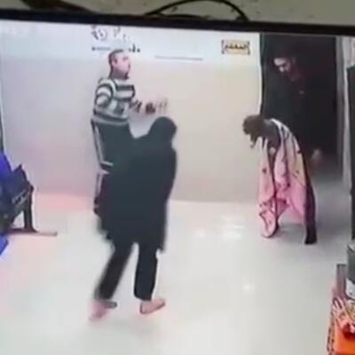 Filistin'de boğulmak üzere olan çocuk böyle kurtarıldı!