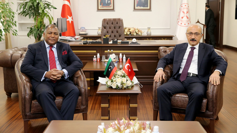 Elvan, Libyalı mevkidaşı ile görüştü