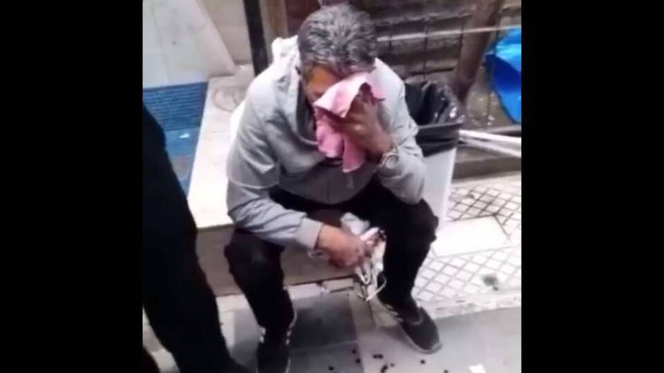 Kadın fark etti, mahalleli darbetti!