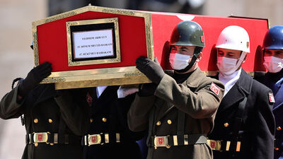 Yıldırım Akbulut uğurlandı