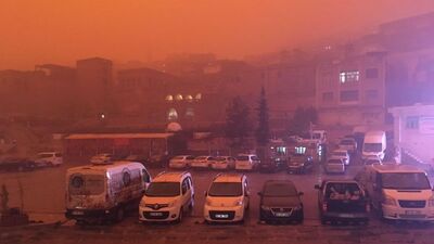 Sahra Çölü'nden çöl tozu geliyor! Çamur yağabilir