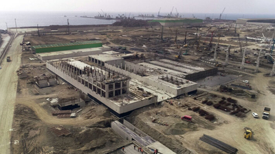 2.5 milyar dolarlık tesisin büyük bölümü tamam