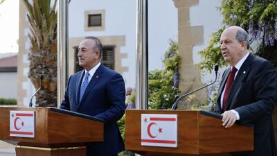 Çavuşoğlu'ndan KKTC'de sıcak mesajlar