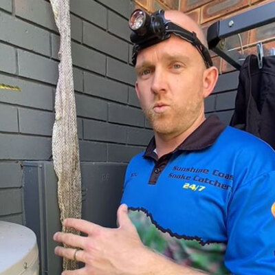 Evinin çatısında buldu... Tam 4 metre!