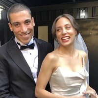 Ünlü çiftin mutlu günü