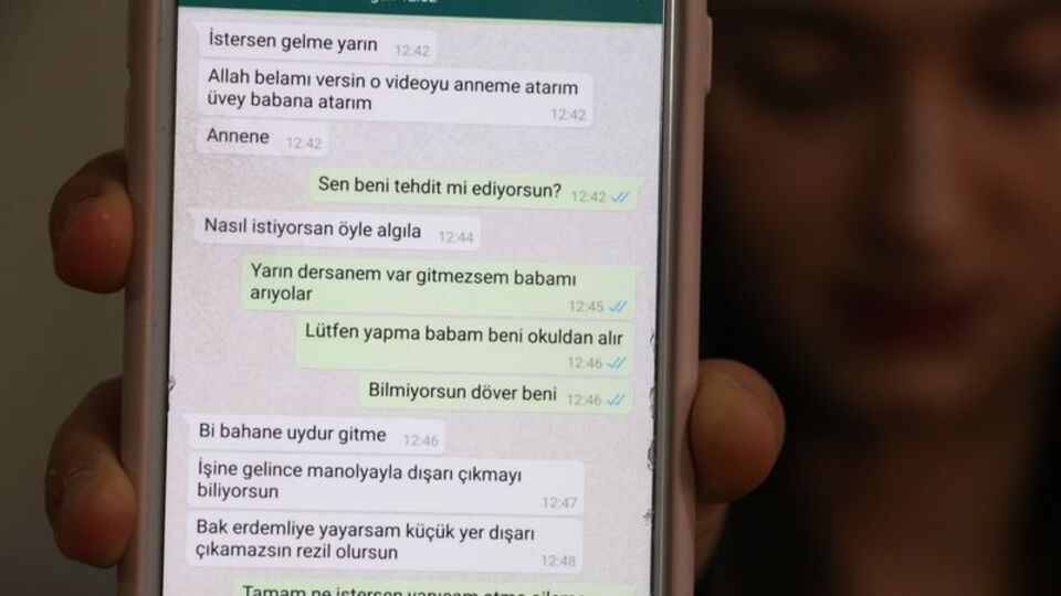 "Müstehcen görüntülerimi çekti!" "Feryadımı duyun!"