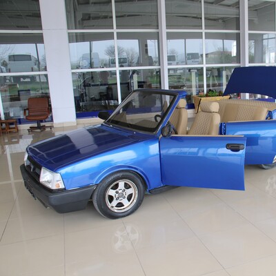 5 bin liraya satın aldı... Üstü açık araba yaptı