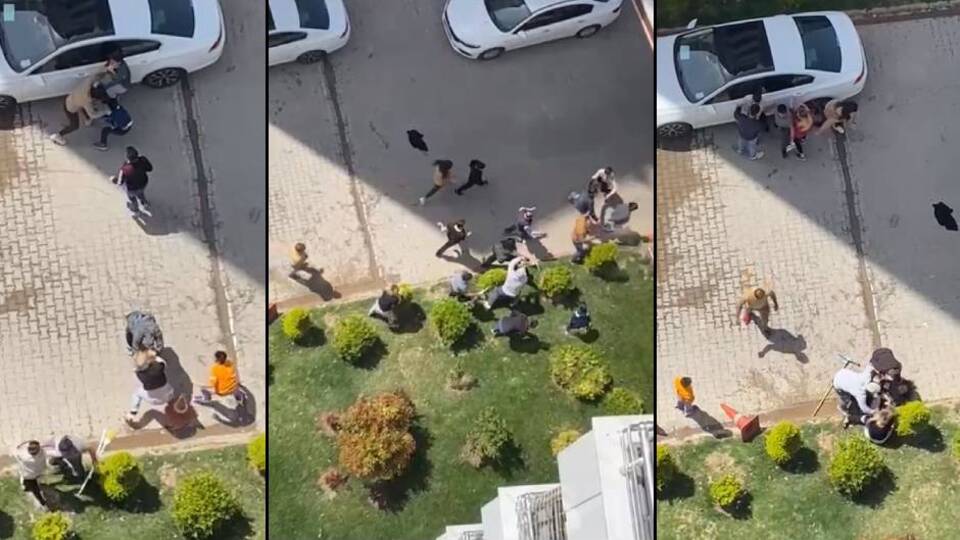 Çocukların kavgasında mahalle karıştı