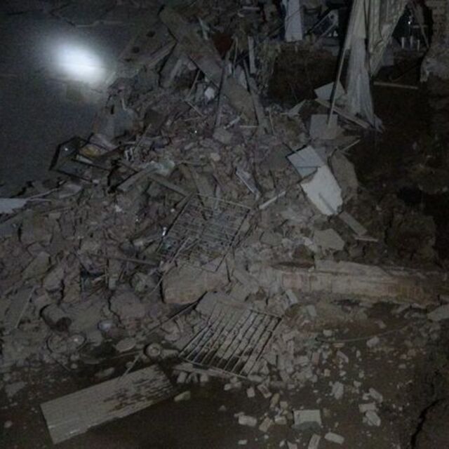 İnşaat alanındaki bina çöktü: 2 gözaltı