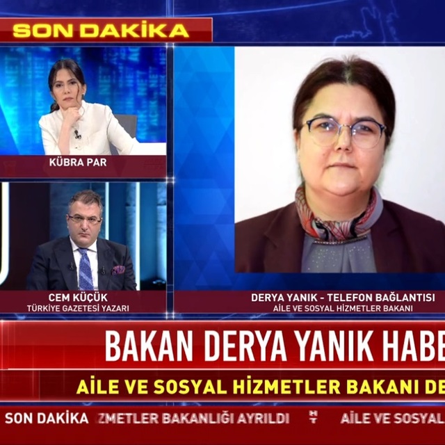 Bakan Yanık, ilk kez Habertürk TV'ye konuştu