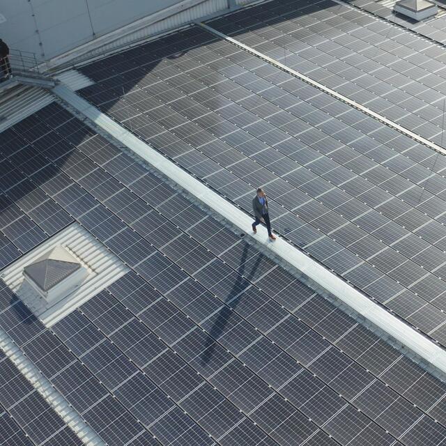 Şebekesinde yenilenebilir enerjiye geçti