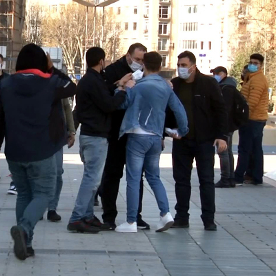 Seyyar satıcıya tokada soruşturma!