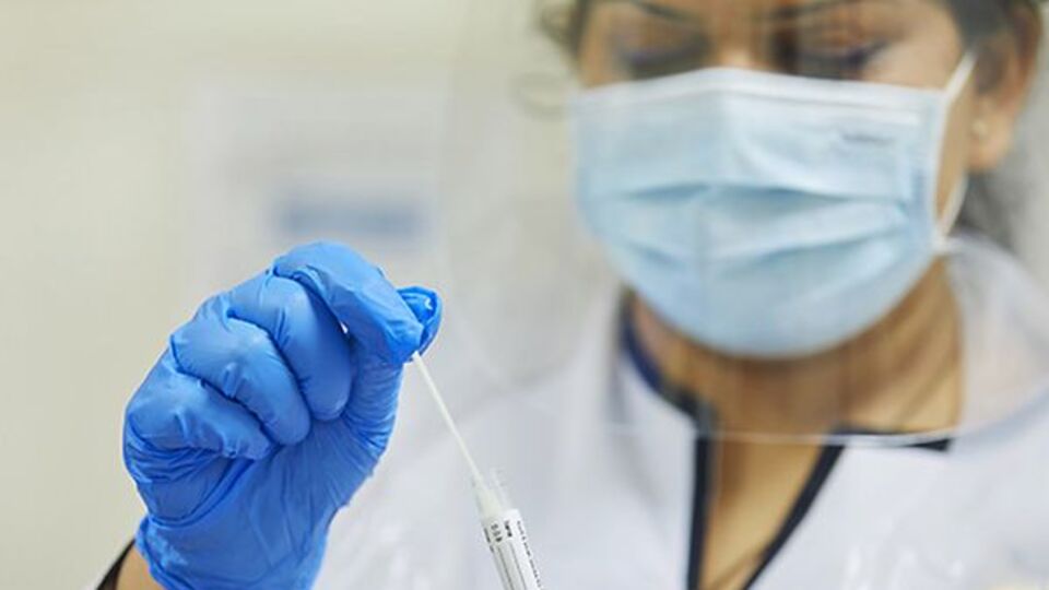 Koronavirüs test sonucu öğrenme ekranı