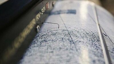 Ege Denizi'nde 4,1 büyüklüğünde deprem