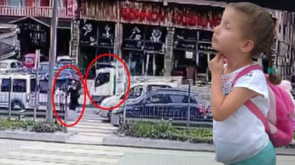 Anne ve kızına böyle çarptı