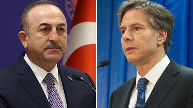 Dışişleri Bakanı Çavuşoğlu, ABD'li mevkidaşı Blinken'la görüştü