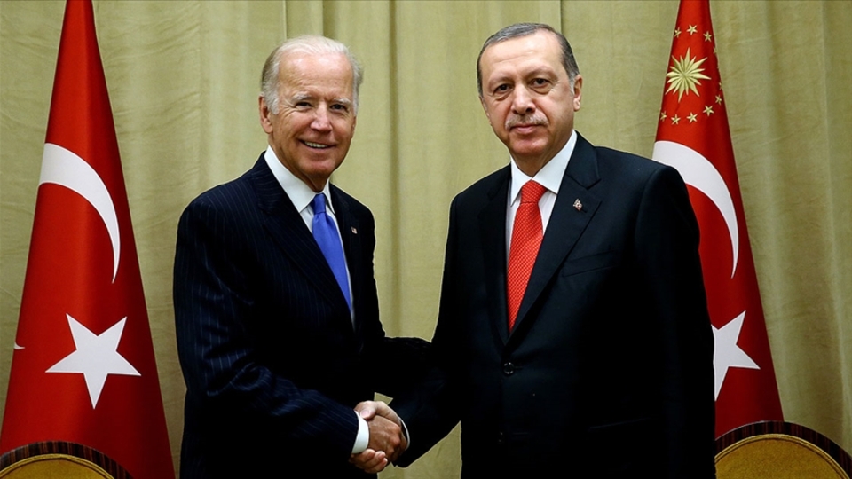 ABD Başkanı Biden, Cumhurbaşkanı Erdoğan'ı aradı