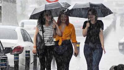 Meteoroloji'den önemli uyarı! 5 bölgede sağanak!