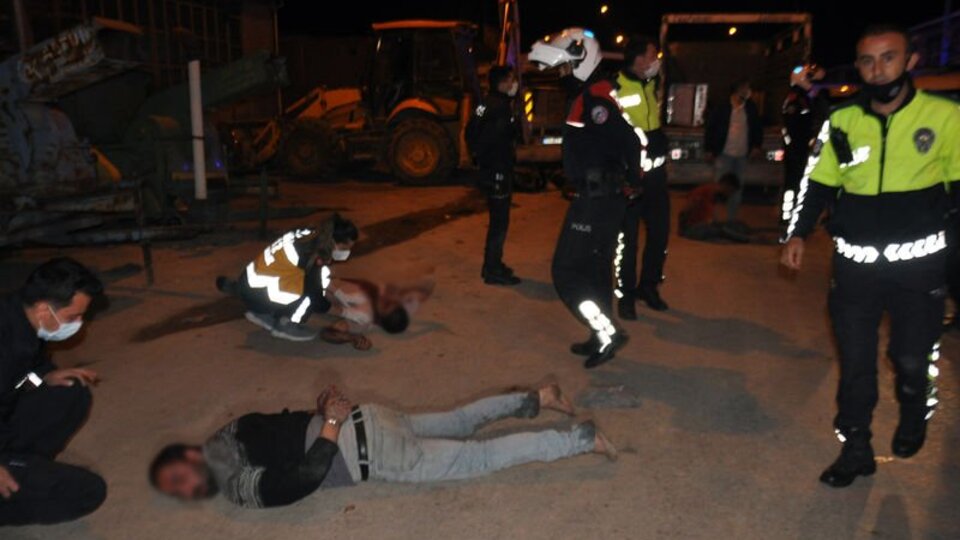 Hurdacı akrabalar arasında kavga: 4 yaralı, 13 gözaltı