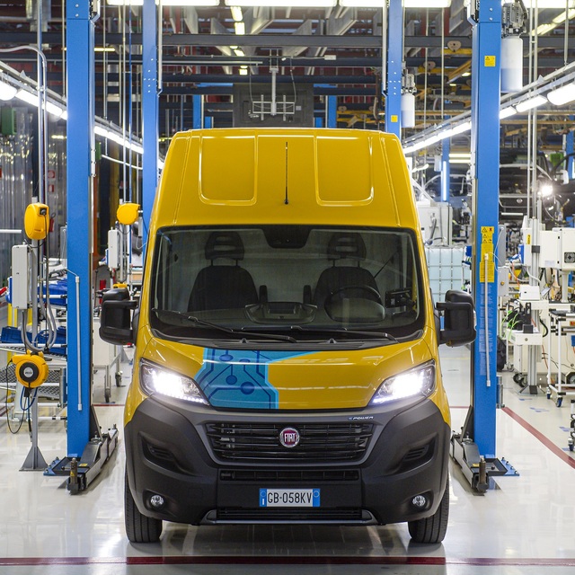 İlk 100 E-Ducato'yu DHL satın aldı