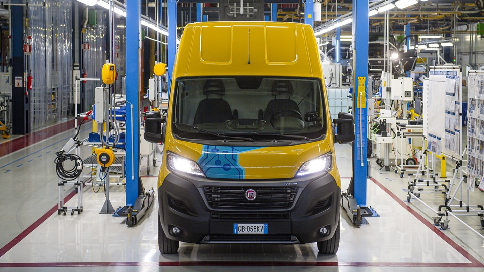 İlk 100 E-Ducato'yu DHL satın aldı