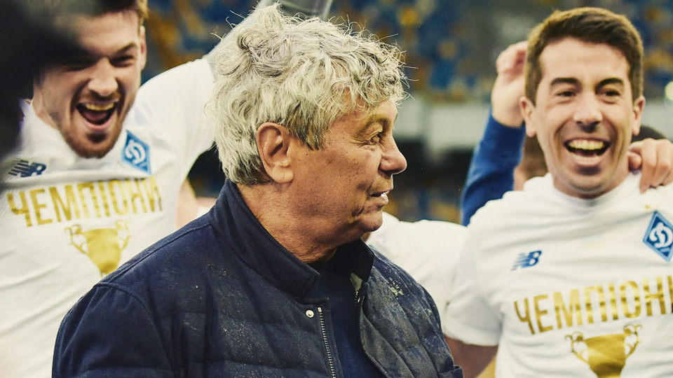 Dinamo Kiev'de şampiyonluk sevinci