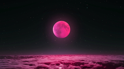 Bu gece gökyüzüne bakın! Pembe Ay geliyor...