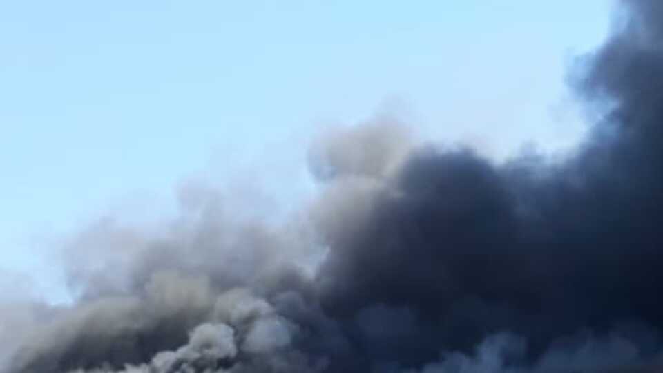 İşçilerin kaldığı konteynerlerde yangın!