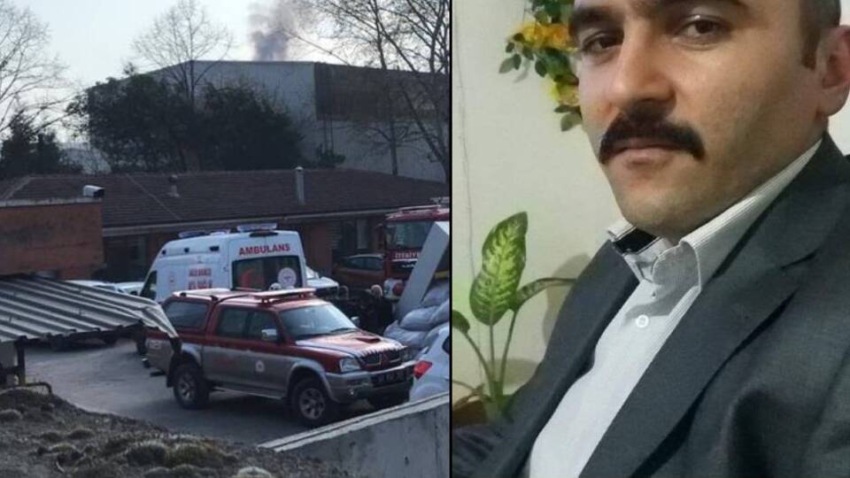 Fabrikadaki patlamada yaralanan işçiden acı haber